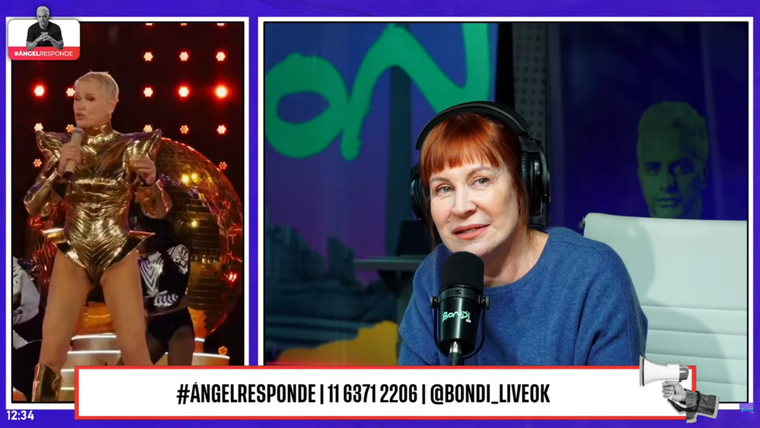 Matilda Blanco no dudó en elogiar el espectáculo que dio Xuxa, sin embargo, remarcó el error de vestuario que generó tanta polémica. Matilda Blanco no dudó en elogiar el espectáculo que dio Xuxa, sin embargo, remarcó el error de vestuario que generó tanta polémica.