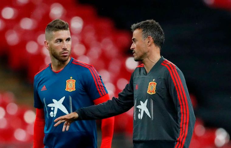 Sergio Ramos Luis Enrique dejó afuera a Sergio Ramos del Mundial.