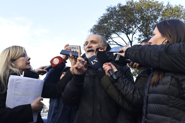 Eduardo Belliboni, líder de Polo Obrero. Foto: Juan Mateo Aberastain/MDZ