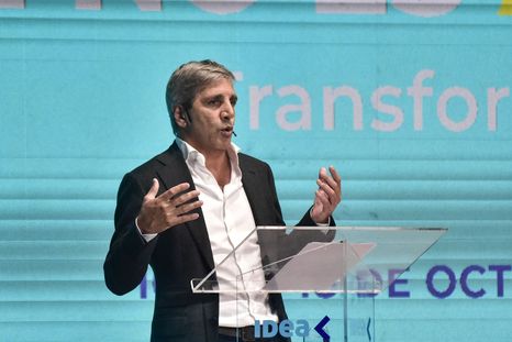 Luis Caputo, ministro de Economía Foto: Noticias Argentinas