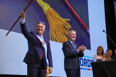 MDZol | Martín Llaryora señaló que va a “acompañar al gobierno del presidente Javier Milei” porque “no es tiempo de poner palos en la rueda” Foto: Gobierno de Córdoba