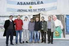 senadores antimineros viajaron a san juan para seguir su cruzada