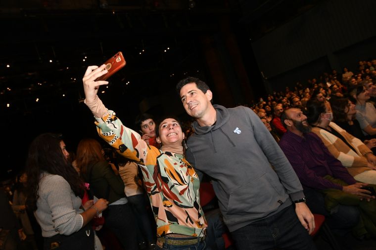 Wado de Pedro en el auditorio Ángel Bustelo. Foto: ALF PONCE/MDZ