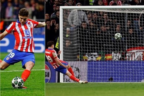 El penal polémico de Julián Álvarez frente al Real Madrid en la última Champions League. Foto: EFE El penal polémico de Julián Álvarez frente al Real Madrid en la última Champions League. Foto: EFE