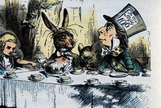 Charles Lutwidge Dodgson, autor de Alicia en el país de las maravillas, abordaba en sus obras temas que se pueden considerar como matemática recreativa.