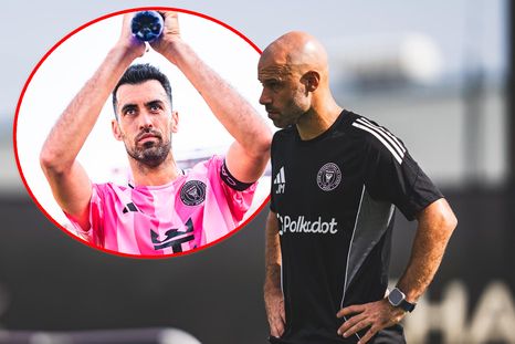 Javier Mascherano se refirió al retiro de Sergio Busquets. Javier Mascherano se refirió al retiro de Sergio Busquets.