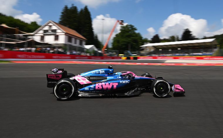 Franco Colapinto finalizó P19 en el Gran Premio de Bélgica.