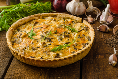 Cómo hacer una tarta de puerro y queso perfecta en casa Foto: Shutterstock