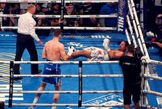 Castillo cayó a la lona y preocupó a todos Foto: EFE