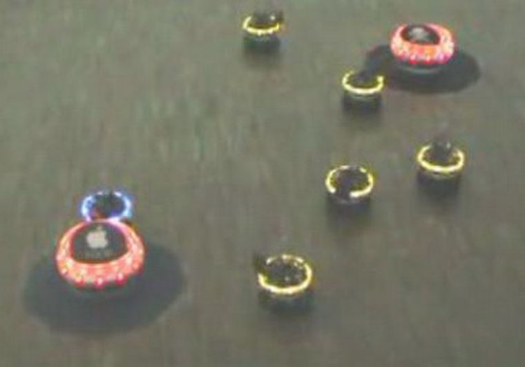 Los robots se comunican entre sí y comparten información.