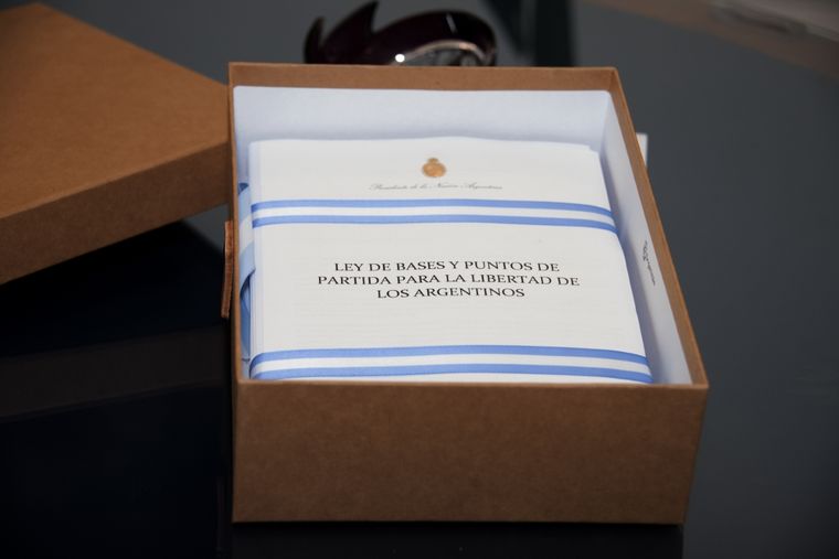 La Ley de Bases sufrió varias modificaciones y se tratará este martes en la Cámara de Diputados Foto: Juan Mateo Aberastain Zubimendi/MDZ