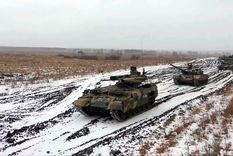 rusia anuncio el repliegue de tropas en la frontera con ucrania