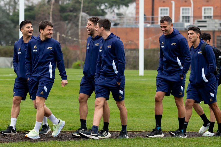 Los Pumas iniciaron la primera concentración del 2024 Foto: Los Pumas
