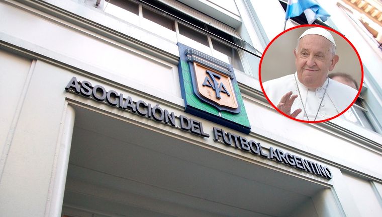 El fútbol argentino hace duelo por el Papa Francisco. Foto: Archivo