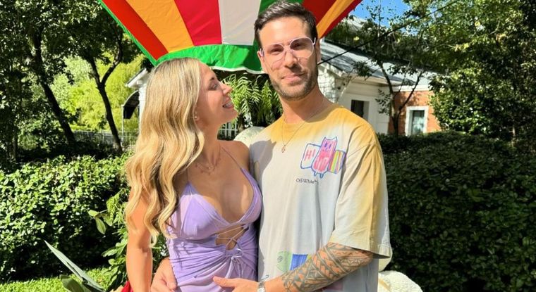 Elías Piccirillo junto a Jésica Cirio. Foto: Instagram: @jesicacirio