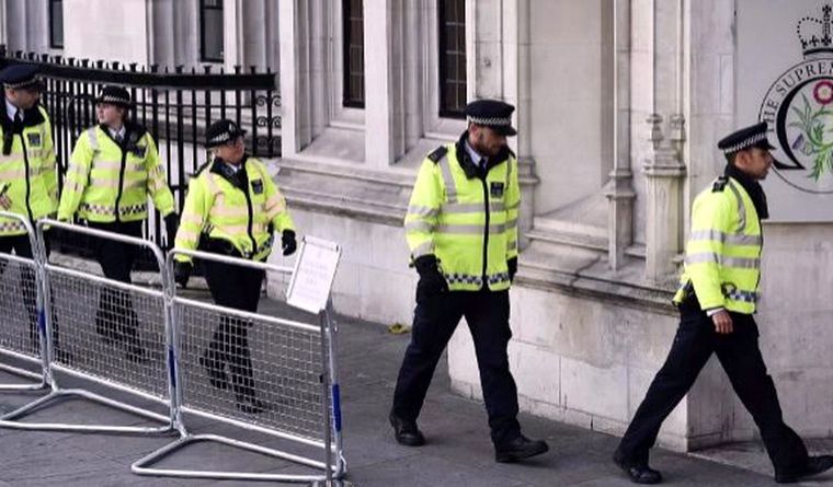 La Policía de Reino Unido investiga el ataque en la sinagoga. Foto Efe