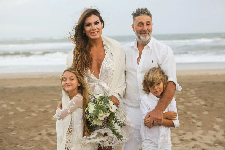 Flor de la V y Pablo Goycochea Foto: El Trece TV