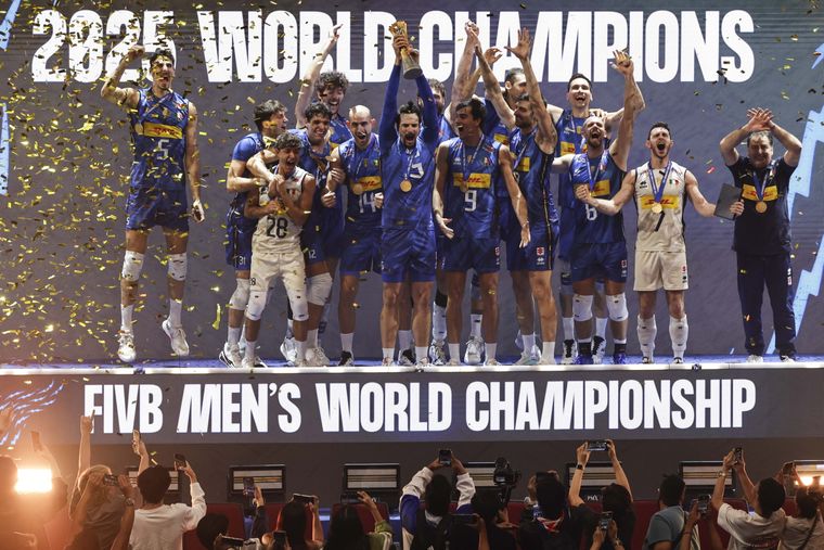 Italia, en la cima del vóley mundial.&nbsp;