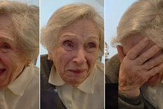 La tierna reacción de una abuela al ver a su esposo con inteligencia artificial. La tierna reacción de una abuela al ver a su esposo con inteligencia artificial.