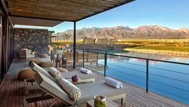 La prestigiosa revista destaca el entorno natural donde se encuentra cada uno de estos resort en Mendoza. Foto: The Vines
