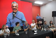 Alfredo Cornejo durante el congreso partidario.&nbsp;