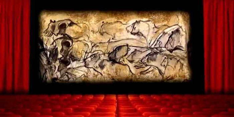 El cine paleolítico. Foto: francetv.fr
