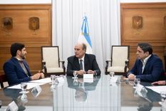 El jefe de Gabinete firmó los acuerdos para la finalización de las obras Foto: Prensa Maximiliano Pullaro El jefe de Gabinete firmó los acuerdos para la finalización de las obras Foto: Prensa Maximiliano Pullaro