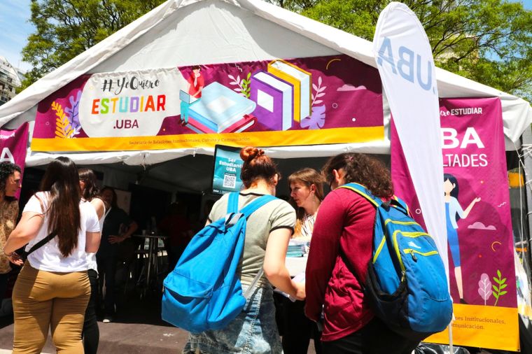 UBA Las jornadas contaron con la participación de profesionales formados en la universidad y referentes de los espacios de ingreso a la casa de altos estudios Foto: UBA
