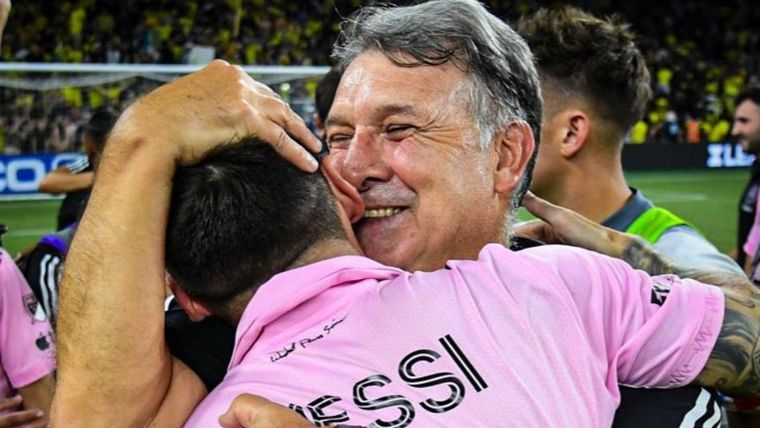 Martino habló del desgaste físico de Messi. Foto: @InterMiamiCF