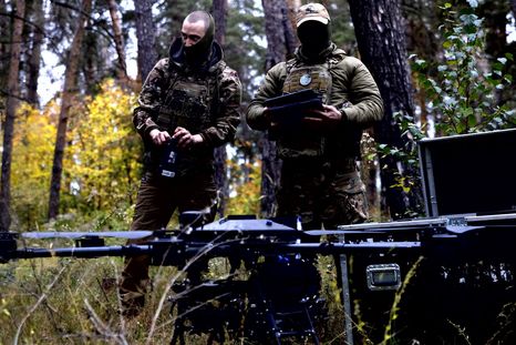 Las drones de Ucrania impactaron en Rusia. Foto Efe Las drones de Ucrania impactaron en Rusia. Foto Efe