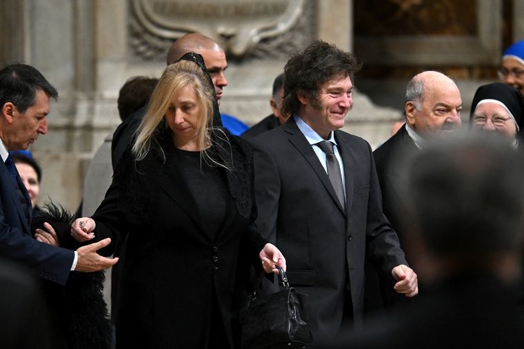 El presidente Javier Milei, conforme con el dato de inflación de enero, pero debe rezarle a las fuerzas del Cielo para que la situación económica se encamine Foto: Télam