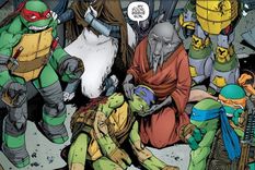 El comic de luto: murió una de las Tortugas Ninja