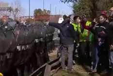 El enfrentamiento se registró en la autopista Dellepiane.