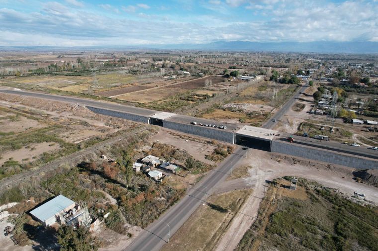 La Variante Palmira en el Este mendocino Foto: Gobierno