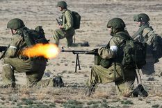 Bielorrusia viene haciendo ejercicios junto a los rusos. Foto: FinancialTimes. Bielorrusia viene haciendo ejercicios junto a los rusos. Foto: FinancialTimes.