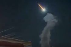 El asteroide impactó en la región de Siberia Foto: Captura de video