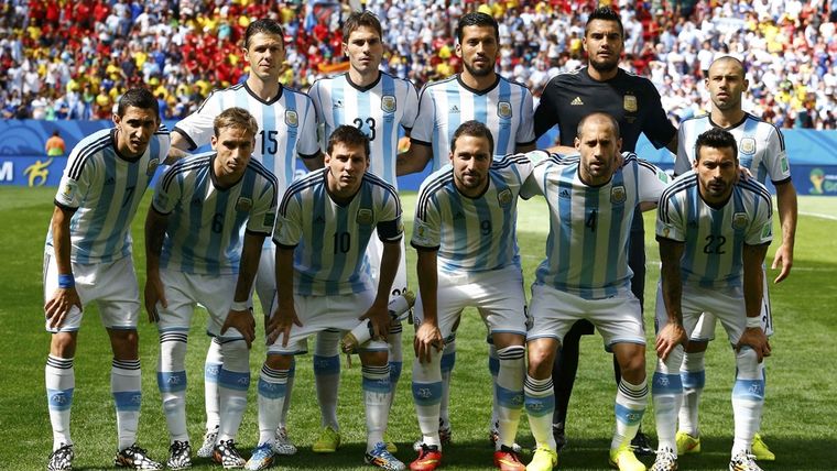 Basanta (23) fue parte del plantel que disputó el Mundial de Brasil