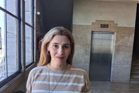 La Diputada Marcela Pagano en los Tribunales de Comodoro Py La Diputada Marcela Pagano en los Tribunales de Comodoro Py