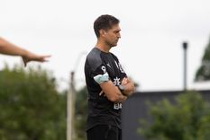 Diego Alonso, entrenador de la Celeste. Foto: @Uruguay