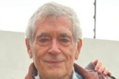 Wenceslao Benoit el guía turístico argentino de 77 años.