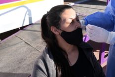 La cantidad de mendocinos que fueron a realizarse el test se duplicó en nueve días Foto: ALF PONCE MERCADO / MDZ