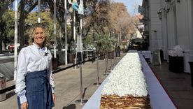 Maru Botana fue la protagonista de un evento muy particular en Mendoza. Foto: Ana Chabán.