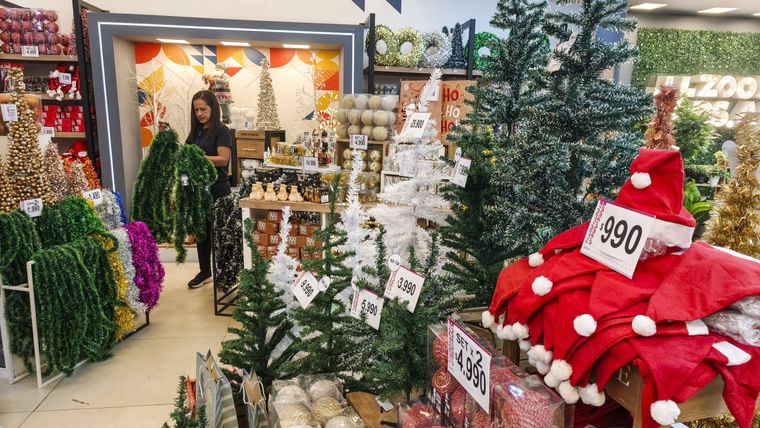 La canasta navideña aumentó menos que la inflación