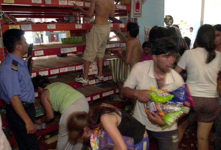 Grabois alertó por posibles organizaciones de saqueos a comercios, ante la crisis económica