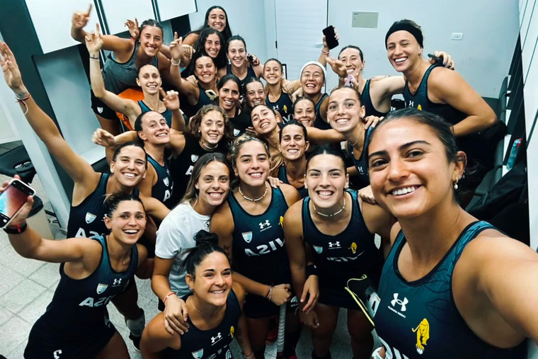 Las Leonas hicieron su presentación en la Pro League en Santiago del Estero. Foto: Argentina Field Hockey