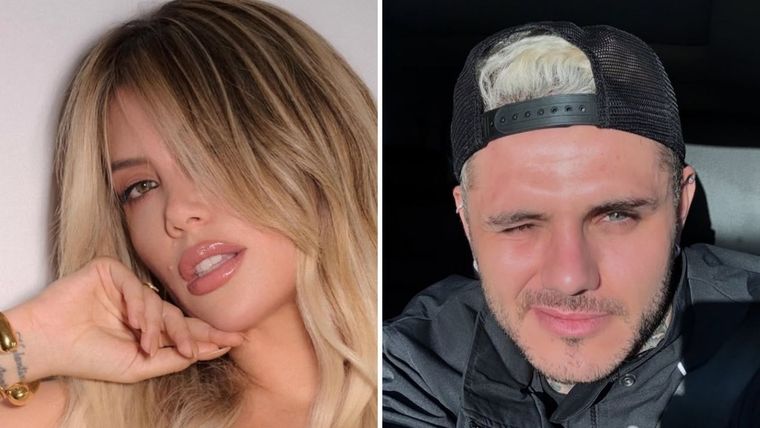 Wanda y Mauro eligieron el mismo deporte. Foto: Instagram: @wanda_nara / @mauroicardi