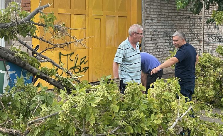 Siete cuadrillas se encargaron de normalizar la situación de las demandas más importantes. Cómo siguen los trabajos en Godoy Cruz.
