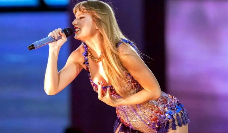 Taylor Swift genera una enorme energía en su público. Foto: Efe.