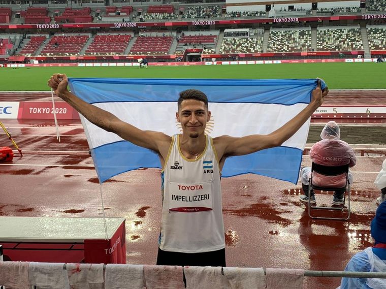 Brian Impellizzeri conquistó la cuarta medalla para Argentina. Foto: Deportes AR
