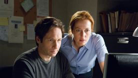Gillian Anderson y David Duchovny en el segundo filme de The X-Files.